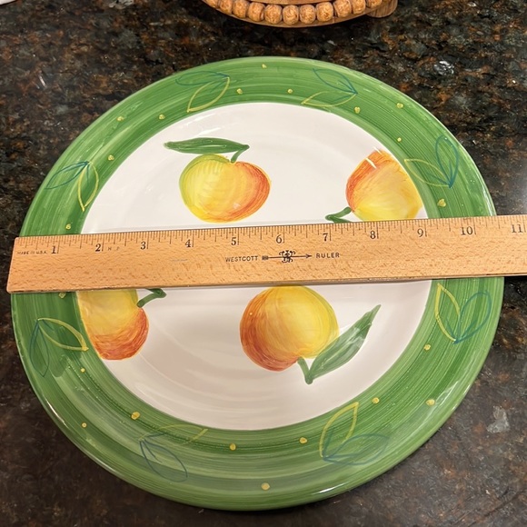 NWT The Cellar Set of 2 Apple Plates - Picture 5 of 8